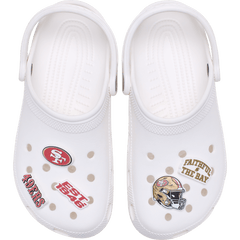 NFL San Francisco 49ers 5 Pack Jibbitz Shoe Charm for Women|Men|Jibbitz™ Charms