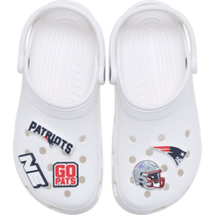 NFL New England Patriots 5 Pack Jibbitz Shoe Charm for Women|Men|Jibbitz™ Charms
