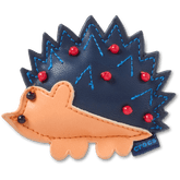 Faux Leather Hedgehog Jibbitz™ charms for Women|Men