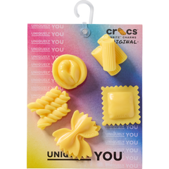 Realistic Pasta 5 Pack Jibbitz™ charms for Women|Men|Jibbitz™ Charms