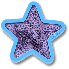 Purple Sequin Star Jibbitz™ charms for Women|Men