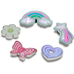 Funky Girly Icons 5 Pack Jibbitz™ charms for Women|Men|Jibbitz™ Charms