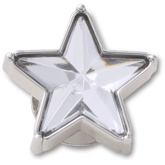 Silver Gem Sparkle Star Jibbitz™ charms for Women|Men