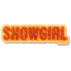 Orange Glitter Sign Jibbitz™ charms for Women|Men|Jibbitz™ Charms
