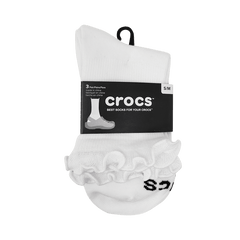 CrocsSocks Ruffle Ankle 3 PK for Women|Kids