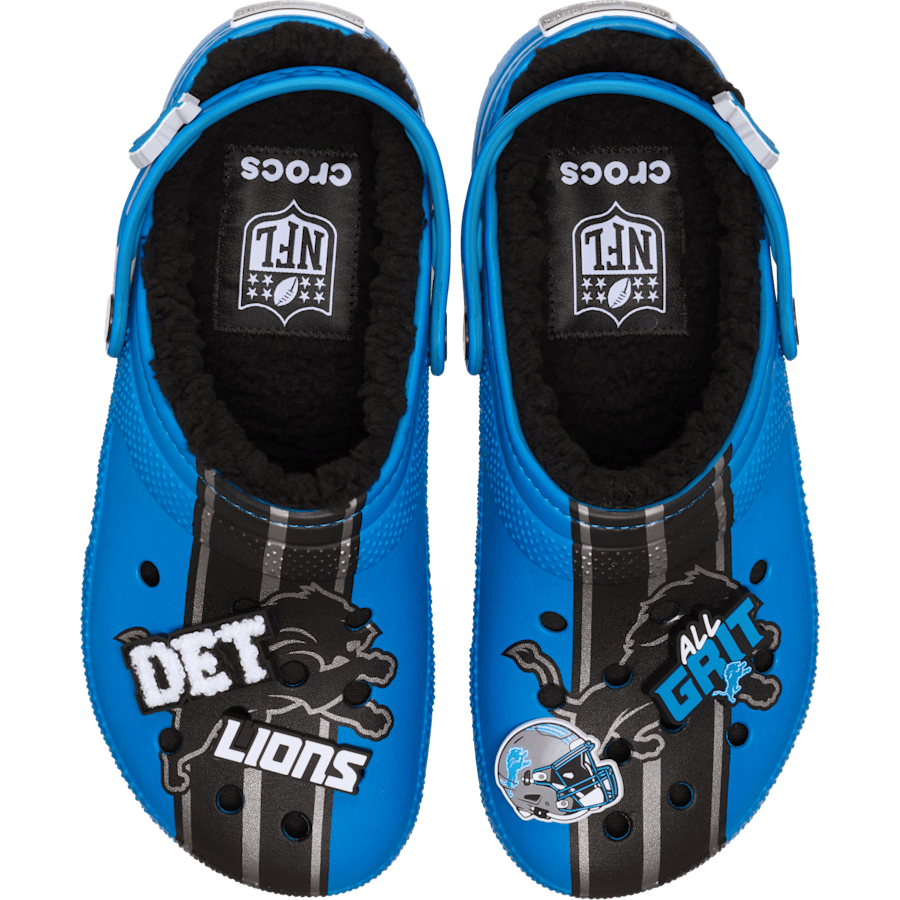 NFL Detroit Lions Classic Lined Clog for Women|Men