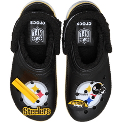 NFL Pittsburgh Steelers Classic Lined Clog for Women|Men