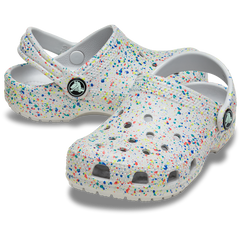 Kids' Classic Glow Paint Splatter Clog for Kids