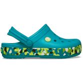 Kids' Crocband Glow Confetti Band Clog for Kids