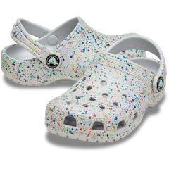 Toddler Classic Glow Paint Splatter Clog for Kids