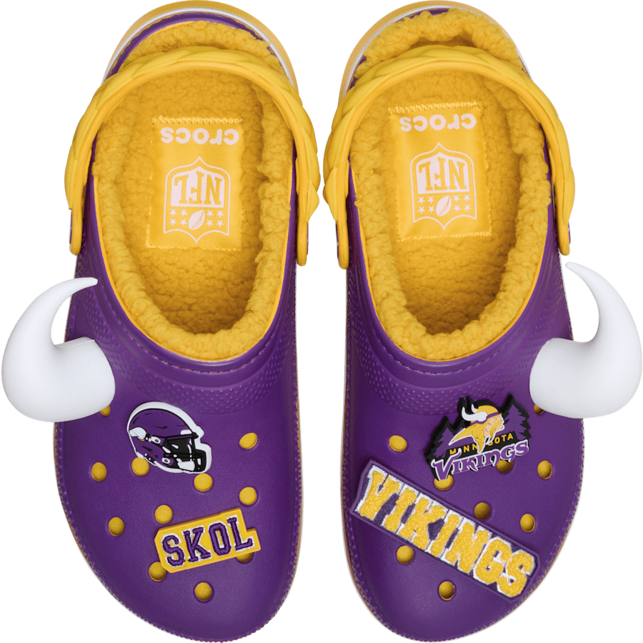 NFL Minnesota Vikings Classic Lined Clog for Women|Men