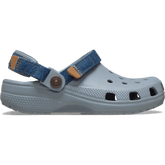 Kids' Classic Denim Adjustable Backstrap Clog for Kids