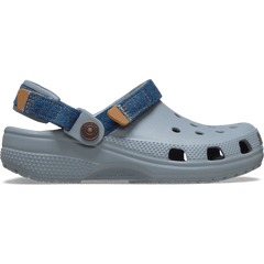 Kids' Classic Denim Adjustable Backstrap Clog for Kids