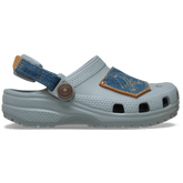 Toddler Classic Denim Adjustable Backstrap Clog for Kids