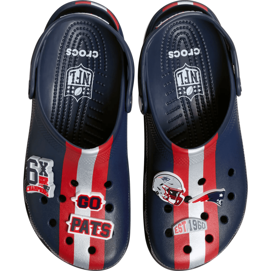NFL New England Patriots Classic Clog for Women|Men