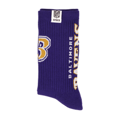 NFL Baltimore Ravens Crocs Socks for Men