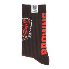NFL Cleveland Browns Crocs Socks for Men