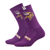 NFL Minnesota Vikings Crocs Socks for Men