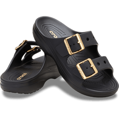 Women’s Metallic Buckle Saturday Sandal for Women