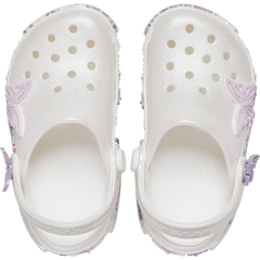 Toddler Classic Butterfly Sparkle Shaker Clog for Kids