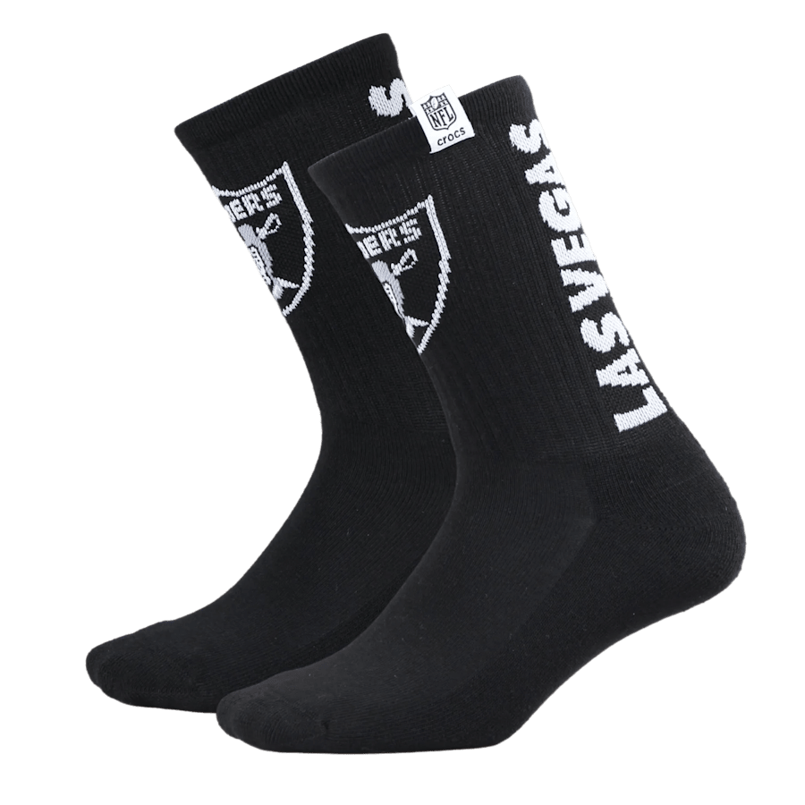 NFL Las Vegas Raiders Crocs Socks for Men