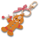 Gingerbread Man Bag Charm for Women|Kids
