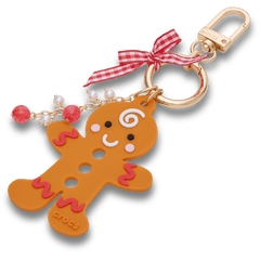 Gingerbread Man Bag Charm for Women|Kids