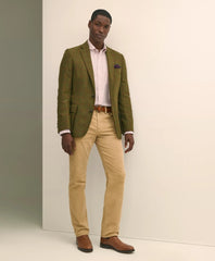 Classic Fit Wool-Cashmere Tweed Windowpane 1818 Sport Coat