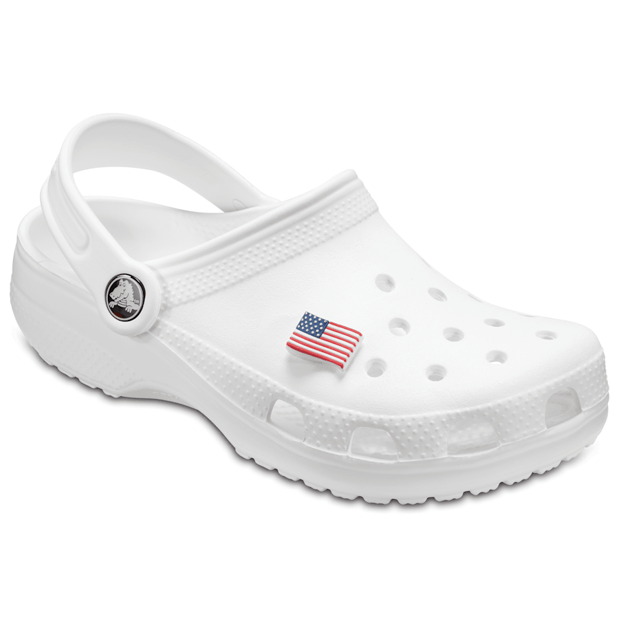 American Flag Jibbitz Shoe Charm for Women|Men