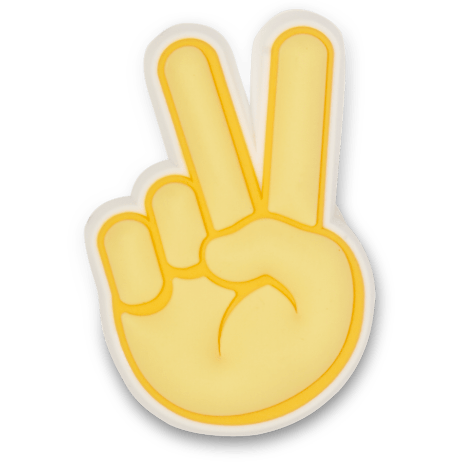 Peace Hand Sign Jibbitz Shoe Charm for Women|Men|Jibbitz™ Charms