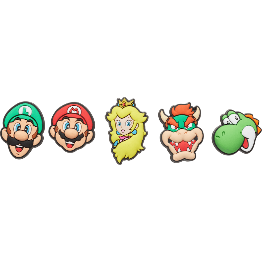 Super Mario™ 5-Pack Jibbitz Shoe Charm for Women|Men|Kids|Jibbitz™ Charms