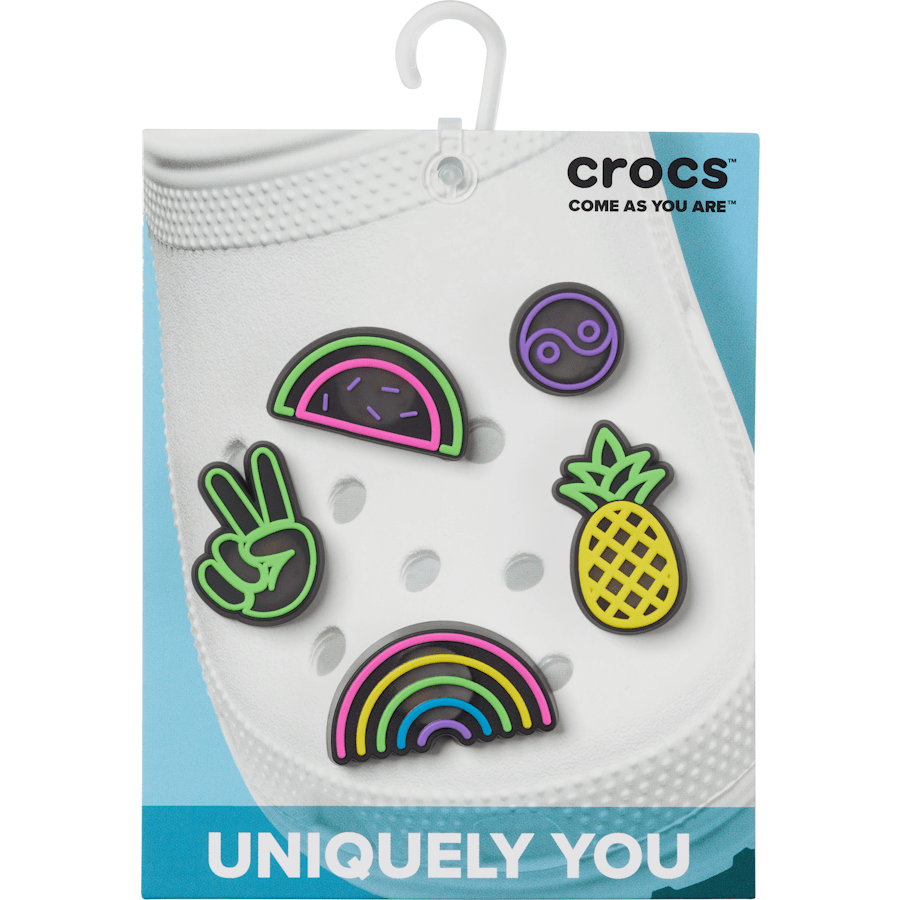 Lights Up Fun 5 Pack Jibbitz Shoe Charm for Women|Men|Jibbitz™ Charms