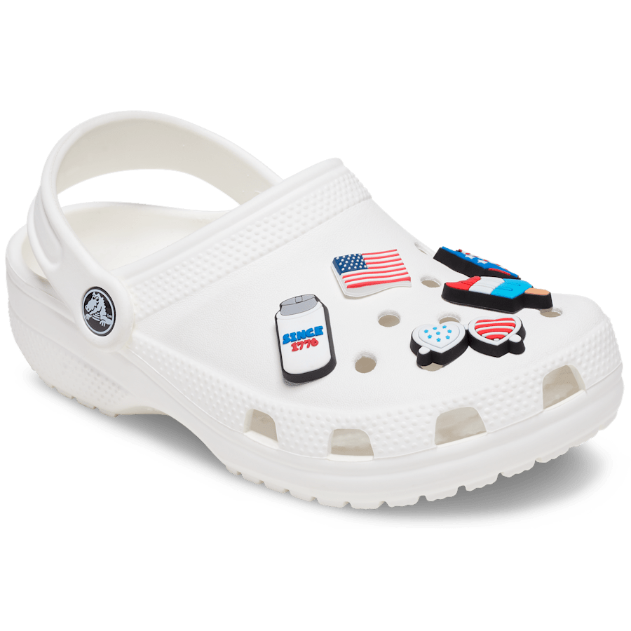 USA 5 Pack Jibbitz Shoe Charm for Women|Men|Jibbitz™ Charms