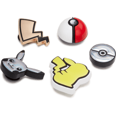 Elevated Pokemon 5 Pack Jibbitz Shoe Charm for Women|Men|Kids|Jibbitz™ Charms