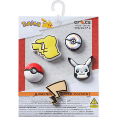 Elevated Pokemon 5 Pack Jibbitz Shoe Charm for Women|Men|Kids|Jibbitz™ Charms