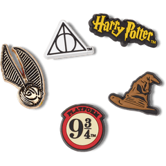 Harry Potter Symbol 5 Pack Jibbitz™ charms for Women|Men|Kids|Jibbitz™ Charms