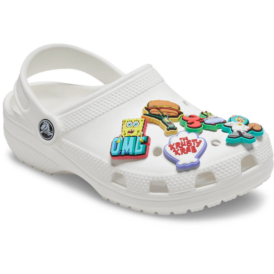 SpongeBob 5 Pack Jibbitz™ charms for Women|Men|Kids|Jibbitz™ Charms