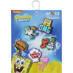 SpongeBob 5 Pack Jibbitz™ charms for Women|Men|Kids|Jibbitz™ Charms