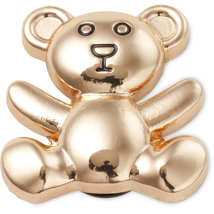 Gold Teddy Bear Jibbitz Shoe Charm for Women|Men|Jibbitz™ Charms