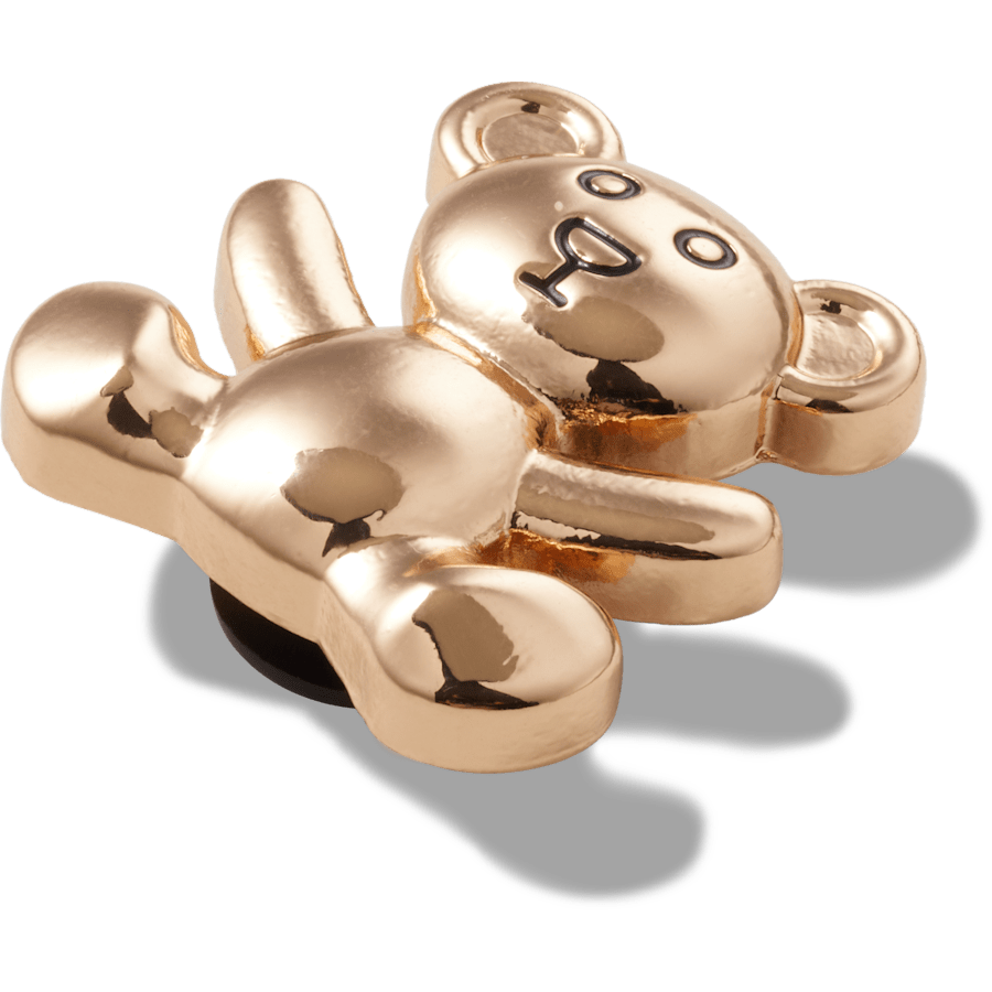 Gold Teddy Bear Jibbitz Shoe Charm for Women|Men|Jibbitz™ Charms