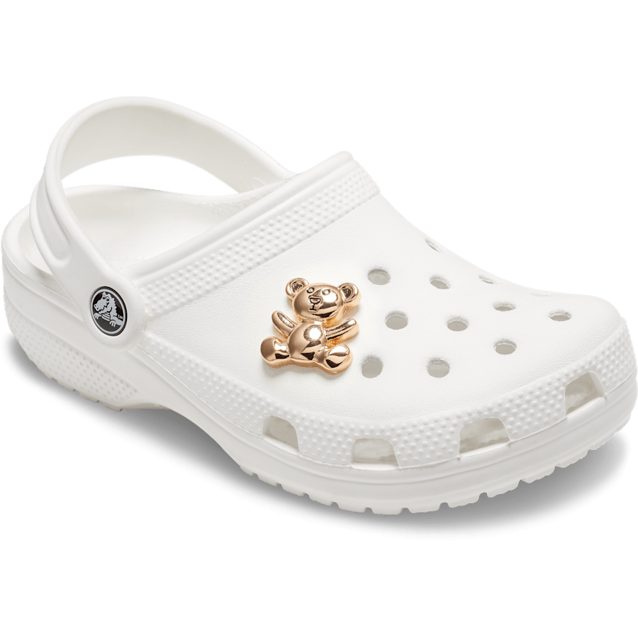 Gold Teddy Bear Jibbitz Shoe Charm for Women|Men|Jibbitz™ Charms
