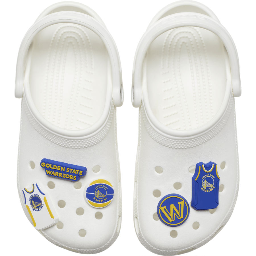 NBA Golden State Warriors 5 Pack Jibbitz™ charms for Women|Men|Jibbitz™ Charms