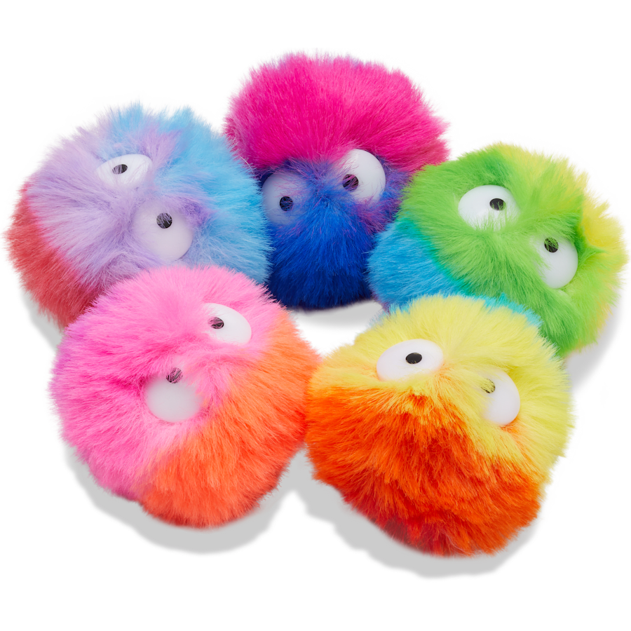 FuzzyPuffCharacters5Pack Jibbitz Shoe Charm for Women|Men|Jibbitz™ Charms