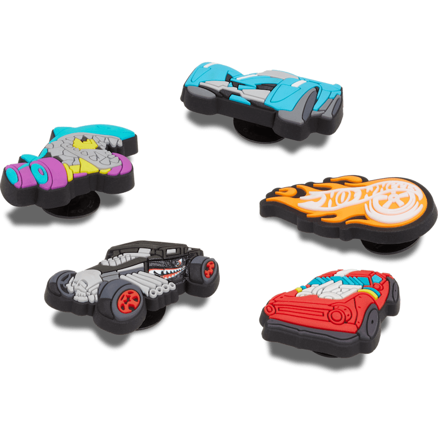 Hot Wheels 5 Pack Jibbitz™ charms for Women|Men|Kids|Jibbitz™ Charms