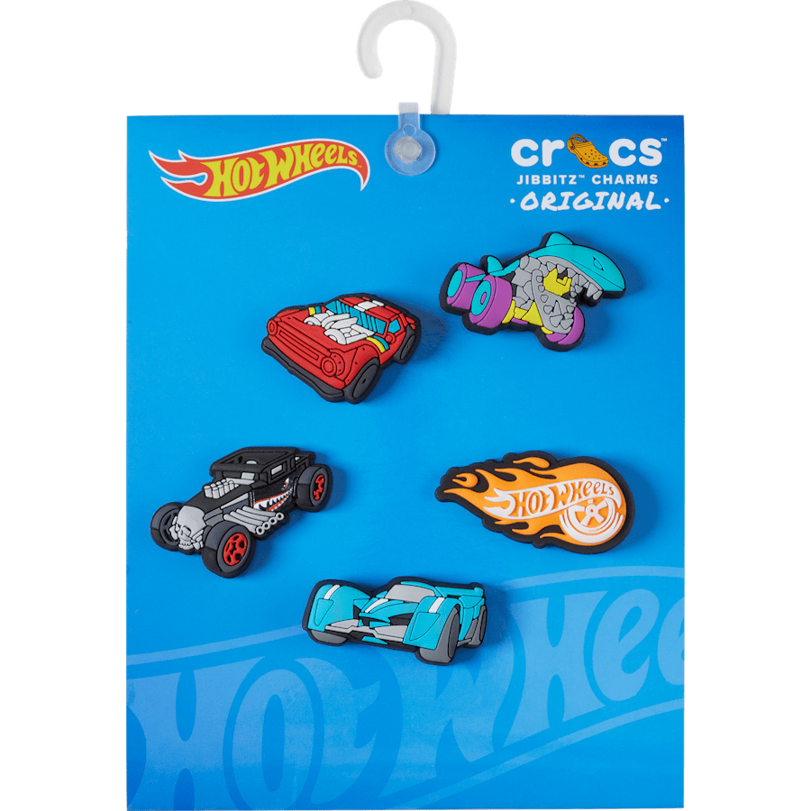 Hot Wheels 5 Pack Jibbitz™ charms for Women|Men|Kids|Jibbitz™ Charms