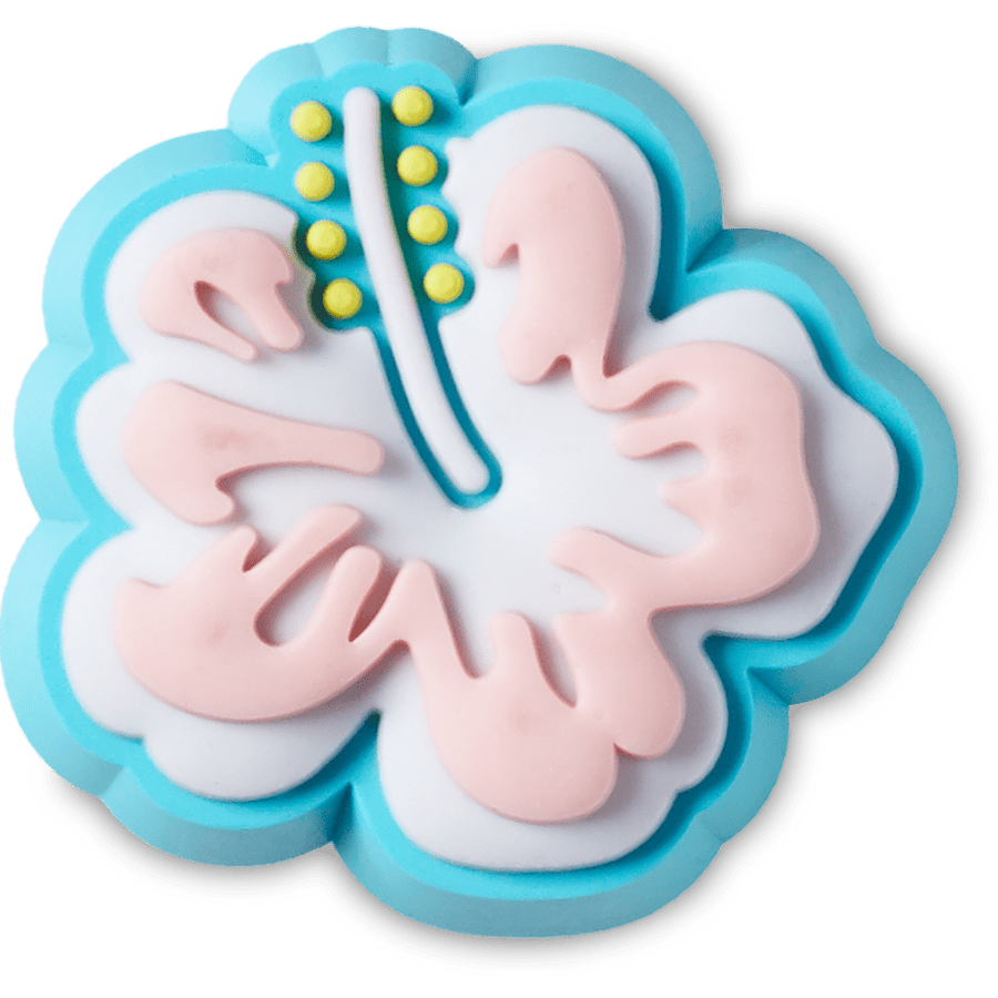 Blue Hibiscus Jibbitz™ charms for Women|Men