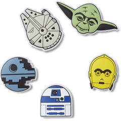 Star Wars 5 Pack Jibbitz™ charms for Women|Men|Kids|Jibbitz™ Charms
