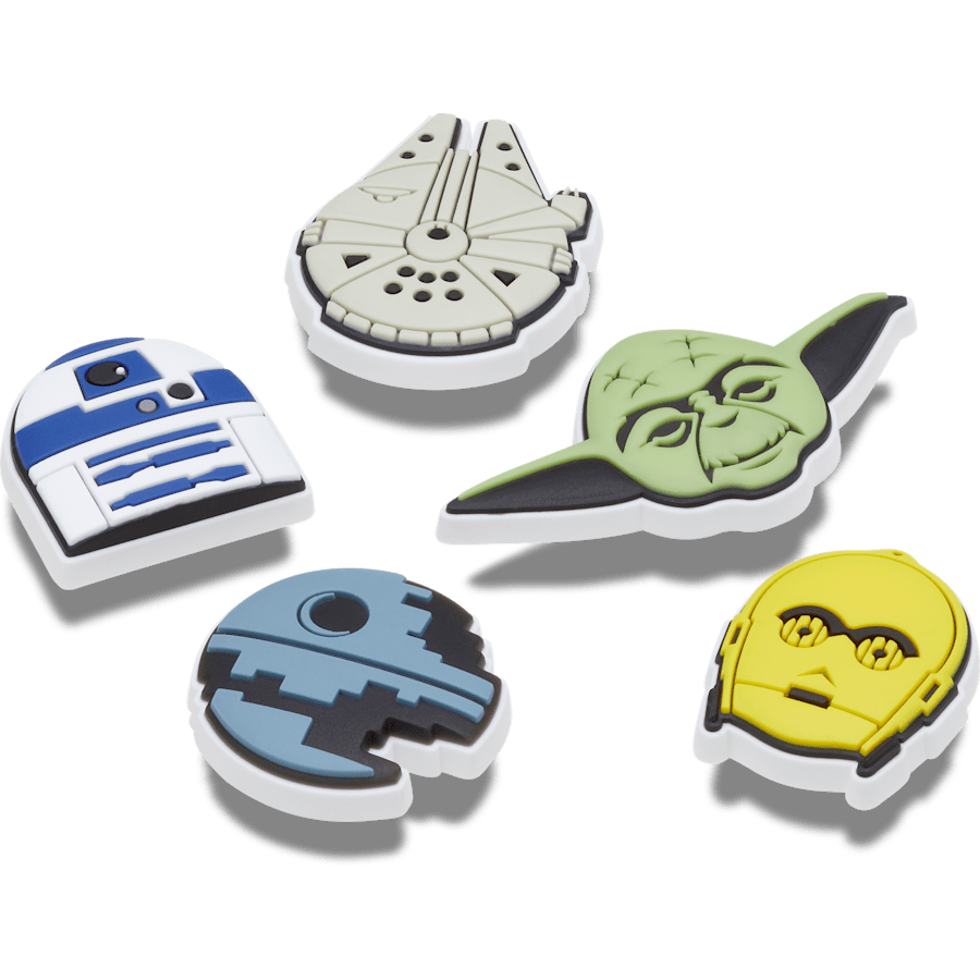 Star Wars 5 Pack Jibbitz™ charms for Women|Men|Kids|Jibbitz™ Charms
