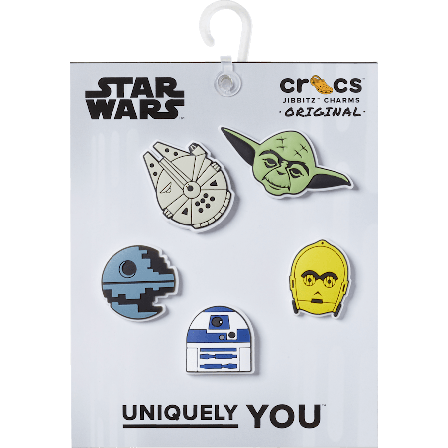 Star Wars 5 Pack Jibbitz™ charms for Women|Men|Kids|Jibbitz™ Charms