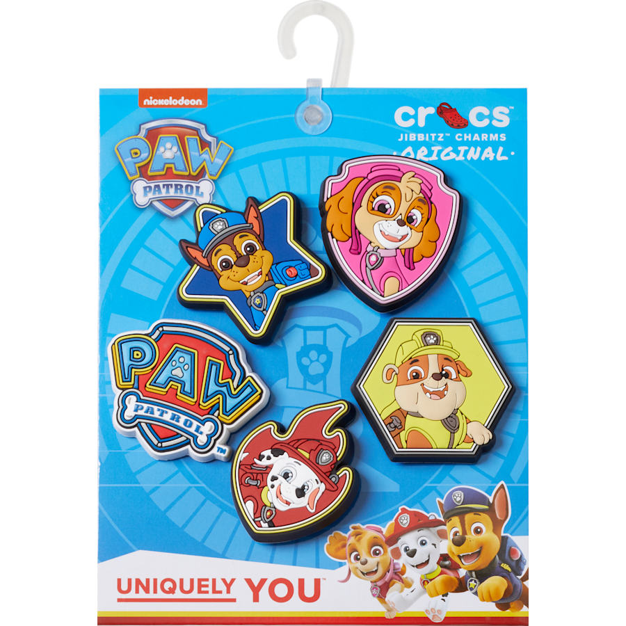 Paw Patrol 5 Pack Jibbitz™ charms for Women|Men|Kids|Jibbitz™ Charms